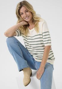 Джемпер Love Copenhagen LCSANNA, Laurel Eggnog Stripe/Light Green