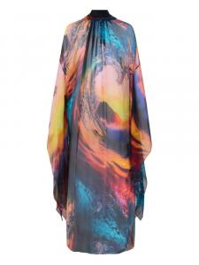 Платье с принтом Roberto Cavalli, синий