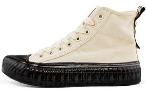 Кеды Kappa Canvas Shoes Unisex High-Top White Black