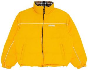 Куртка Supreme Reversible Puffer Jacket 'Yellow', желтый