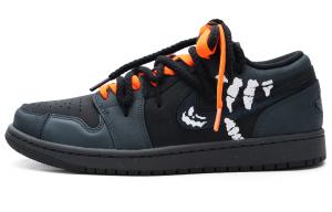 Jordan Баскетбольные кроссовки Air 1 Slip-Stand с низким верхом, мужские, черные