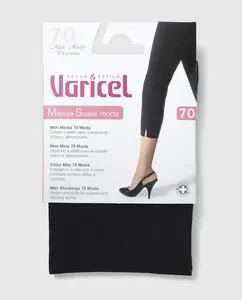 Женские мини-колготки Varicel Medical Lounge плотностью 70 ден, черный
