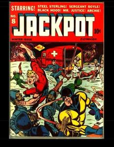 Jackpot Comics #8: Classic Golden Age Comic 1942 (CreateSpace Independent Publishing Platform)