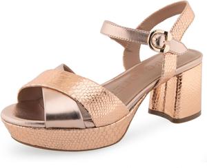 Женские сандалии на каблуке Aerosoles Cosmos, Rose Gold Leather