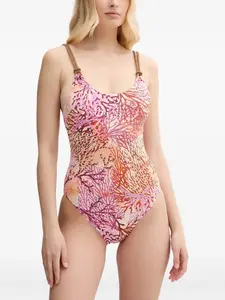 Купальник с принтом GUESS USA, розовый