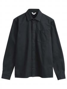 MELA Рубашка на пуговицах Regular fit 'Ashutosh' в черном цвете