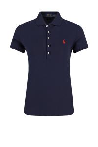 Поло POLO RALPH LAUREN julie slim fit pique, темно-синий