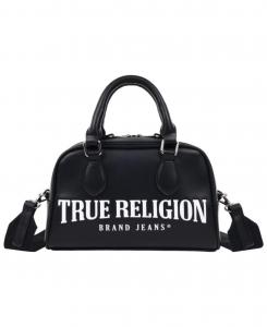 Мини-сумка с большим логотипом True Religion, Black