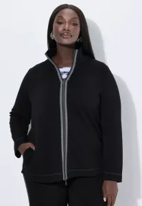 Толстовка на молнии Ulla Popken, Black