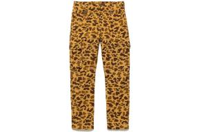 Вязаные спортивные штаны унисекс HUMAN MADE, желтый