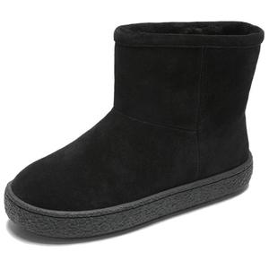 LE SAUNDA Тёплые короткие зимние сапоги женские Nighttime Black BKS, цвет Nighttime Black BKS