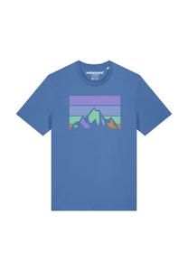 Футболка с принтом RETRO LANDSCAPE watapparel, светло-голубой