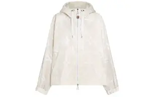 Куртка женская Louis Vuitton с принтом логотипа, белый