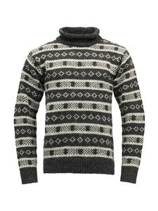 Водолазка ALNES из шерсти антрацитового цвета DEVOLD