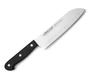 Нож Arcos Santoku Universal, 170 мм, черный