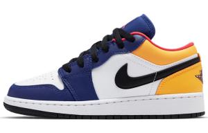 Кроссовки Jordan 1 Low 'Royal Yellow' GS