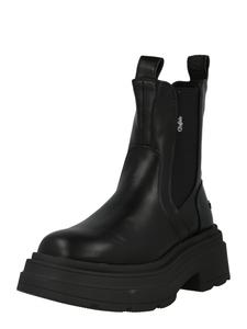 BUFFALO Челси-ботинки 'Mars' в черном цвете