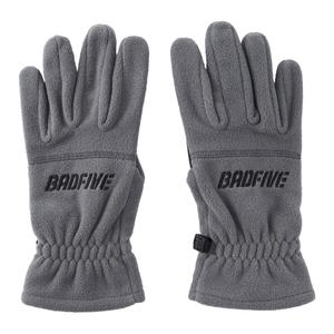 LINING Полиэстеровые перчатки унисекс серые, Gray