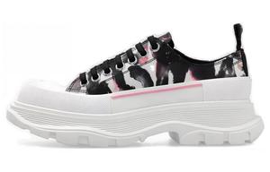 Кеды женские Alexander Mcqueen Tread Slick Lace Up, белый / черный