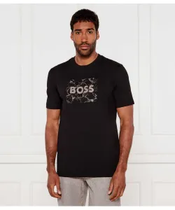 Футболка te_logospace Regular fit Boss Orange, черный