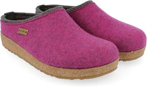 Унисекс сабо Haflinger Grizzly Kris из шерсти, Mulberry