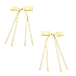 Заколка для волос isa schleifen haarspangen Soho, gelb, количество 2 шт.