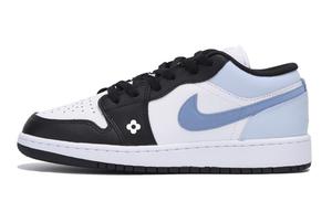 Jordan Баскетбольные кроссовки Air 1 Low Top Vintage, мужские, белые, синие
