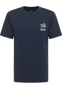 MUSTANG Футболка 'Austin' в цвете Navy