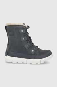 Ботинки женские Sorel EXPLORER II замшевые зимние, серый