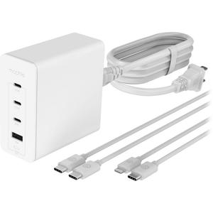 Зарядное устройство mophie Speedport 120W 4-Port GaN Wall Charger (White) 409909434