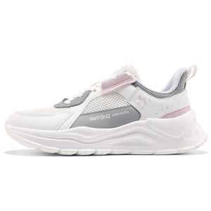 361° Кроссовки Breathable Cushioning Lightweight Low Top Casual Shoes Women's White Gray Pink