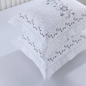 Наволочки для подушек с вышивкой Marcielo, 2 шт. MarCielo, цвет White Burgundy