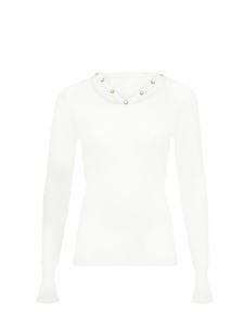 Пуловер leo selection, белый