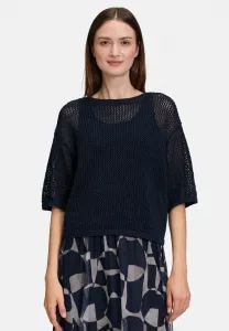 Футболка с принтом Betty & Co, Dunkelblau