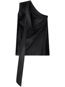 Топ на одно плечо STELLA MCCARTNEY, черный