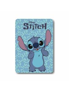 Флисовое одеяло Лило и Стич: уютное тепло для маленьких поклонников Диснея в синем цвете Lilo & Stitch