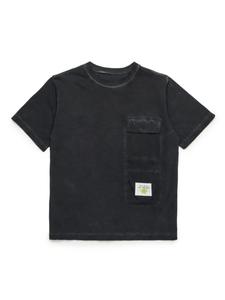 MM6 Maison Margiela Kids базовая футболка, черный