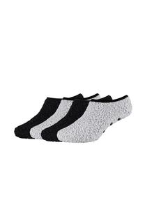 Носки для тренировок FEMALE COSY SNEAKER 4 PACK camano, черный