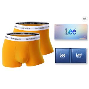Трусы мужские подарочный набор из 2 полосок Lee, оранжевый