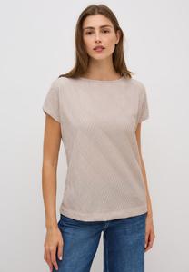 Футболка Cecil STRUKTURMIX, Beige