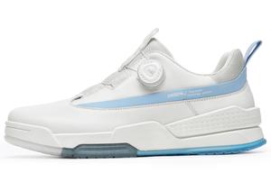 Низкие повседневные кроссовки мужские бело-голубые Desai