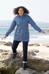 Уютное водонепроницаемое пальто Horton Kite, темно-синий