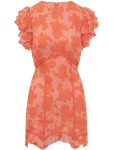 Платье с цветочным принтом De La Vali, розовый