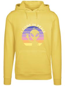 Толстовка F4NT4STIC Alien Peace Sunset, желтый