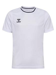 Hummel Детская игривая футболка белого цвета