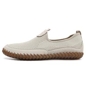 Wen Nai Мужские повседневные туфли с низким верхом, бежевого цвета