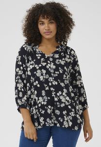 Блуза Kaffe Curve, черный