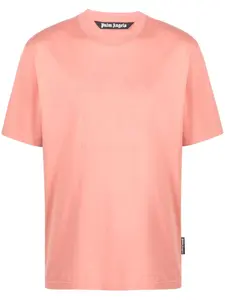 Футболка с вышитой монограммой PALM ANGELS, розовый