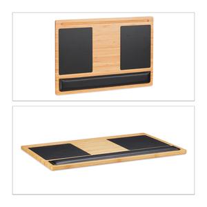 Сумка для ноутбука relaxdays 2 x Laptoptisch, натуральный