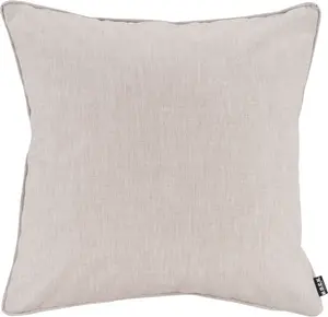 Х.ОК.К. Подушка декоративная "Лино", подходит для использования на улице, двусторонний чехол с наполнителем, 1 шт H.O.C.K. 50х50 см, песочный